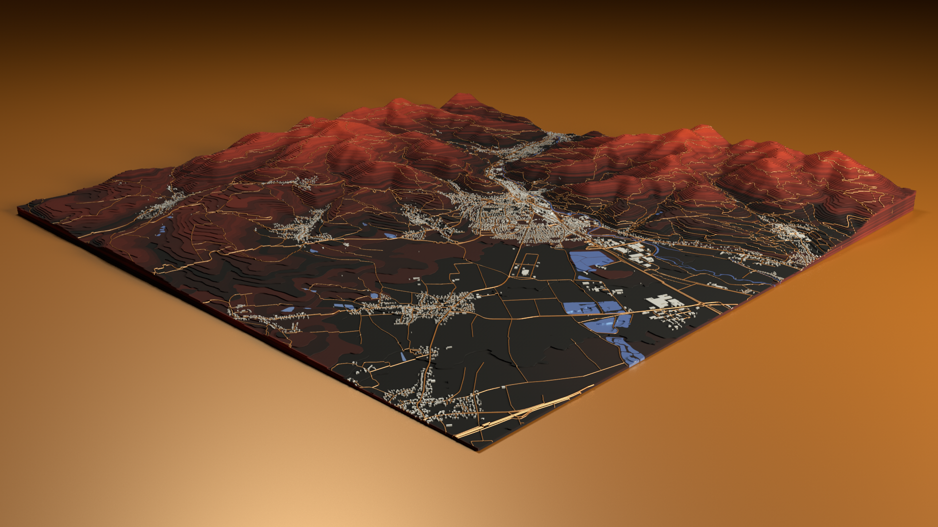 Relief Map-0